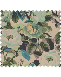 Rococo Roses, Sage Fabric