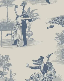 Safari Soiree, Heron Blue