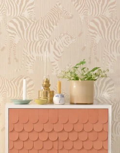 Safari Stripes, Dusty Beige 141-02