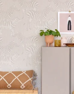 Safari Stripes, Warm Grey 141-01