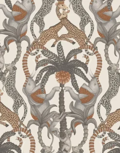 Safari Totem, Ginger & Taupe on Parchment 119-2010