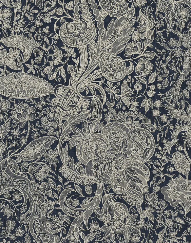 Sarkozi Embroidery, Indigo