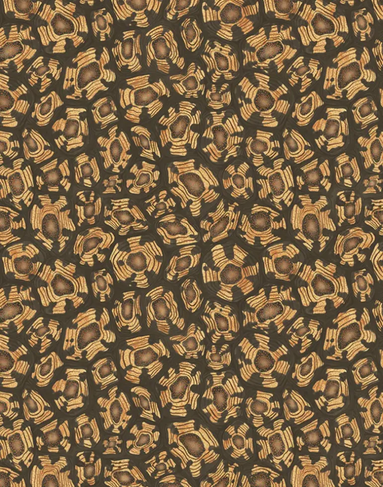 Savanna Shell, Ochre with Soot & Orange 119/4019