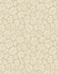 Savanna Shell, Parchment with Linen & Metallic Gilver 119/4021