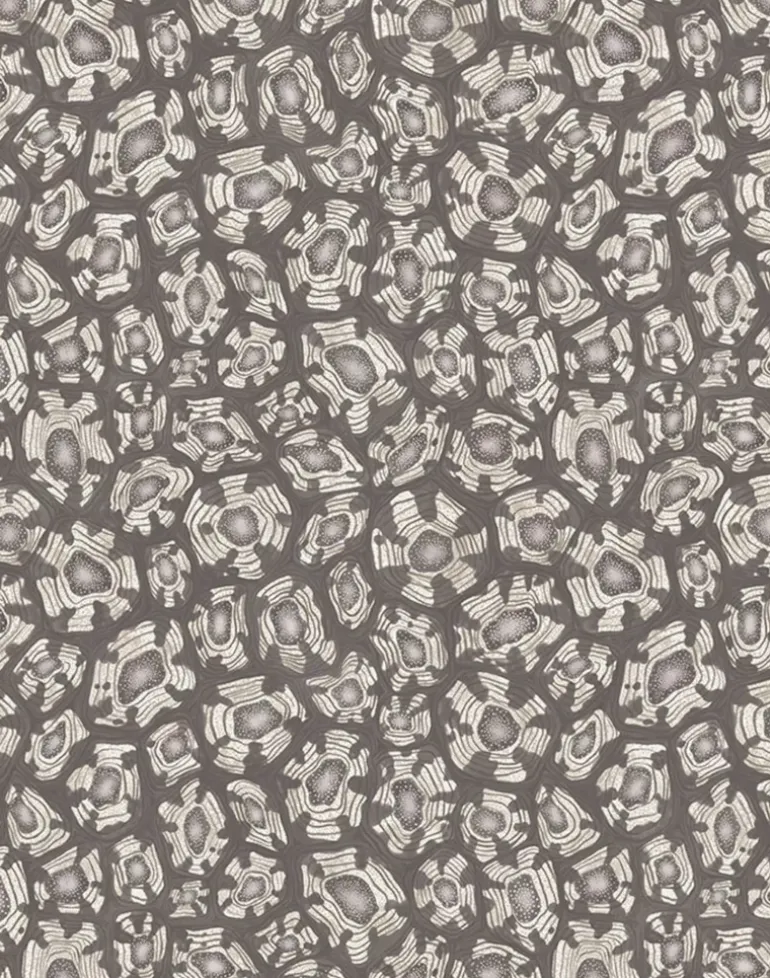 Savanna Shell, Soot & Snow & Metallic Silver 119/4023