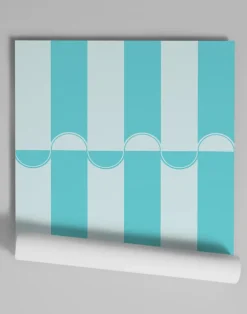 Scallop Lane, Turkish Turquoise