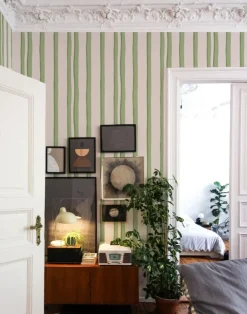 Somerset Stripes, Greens