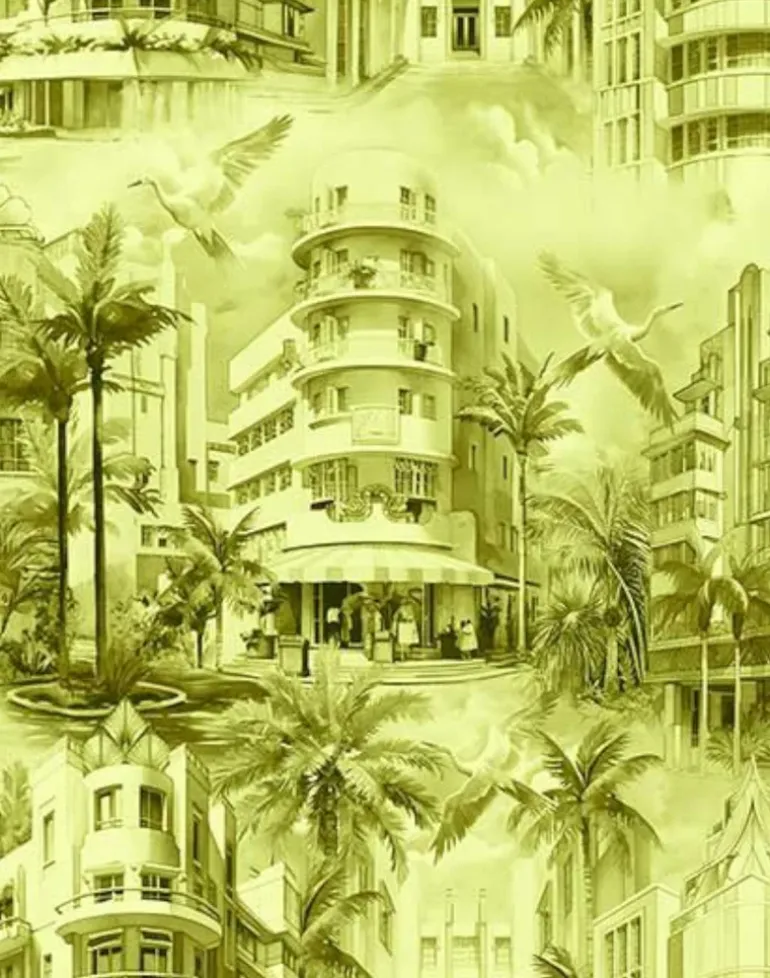 South Beach Dreams, Monotone Green