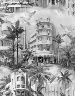 South Beach Dreams, Monotone Black & White
