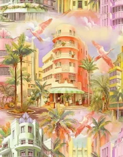 South Beach Dreams, Original Pastel