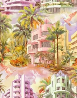 South Beach Dreams, Original Pastel