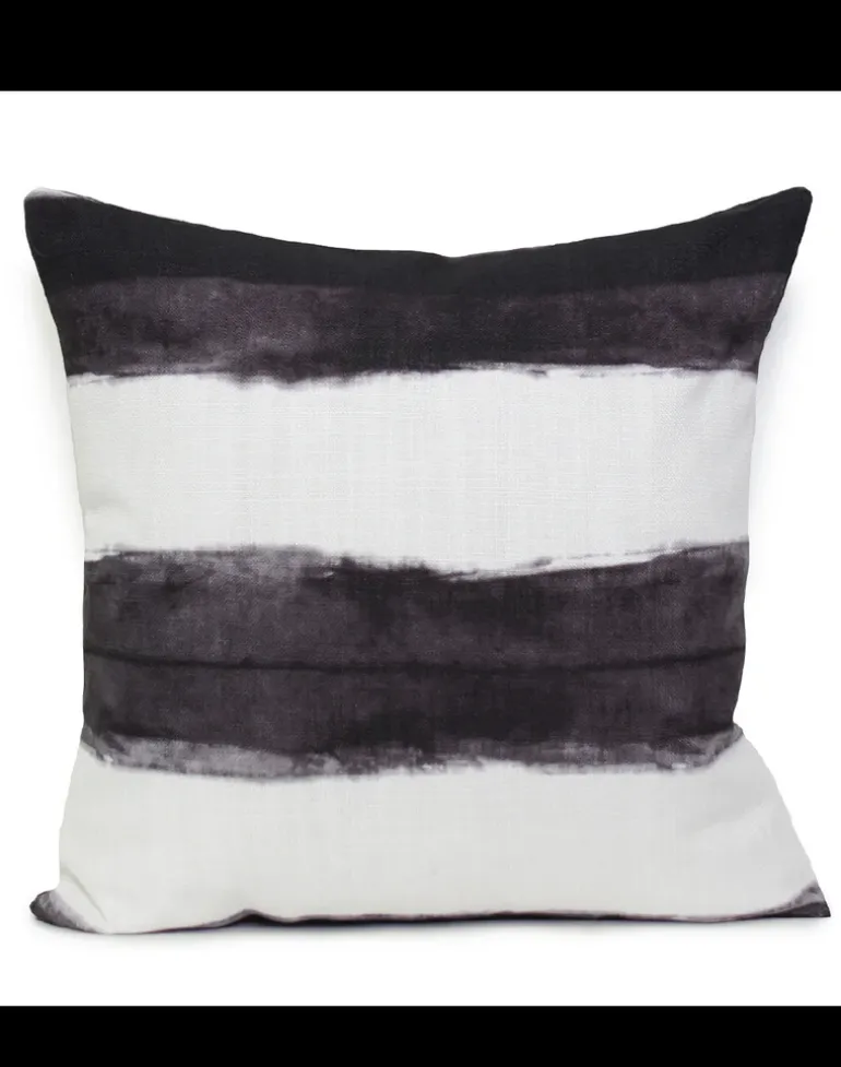 Sparkk Shibori Stripe, Charcoal
