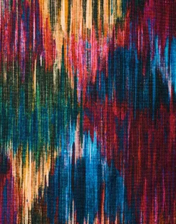 Spectre Ikat - Cotton Hemp