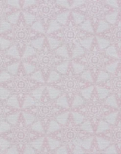 Star Tile Fabric, Pink
