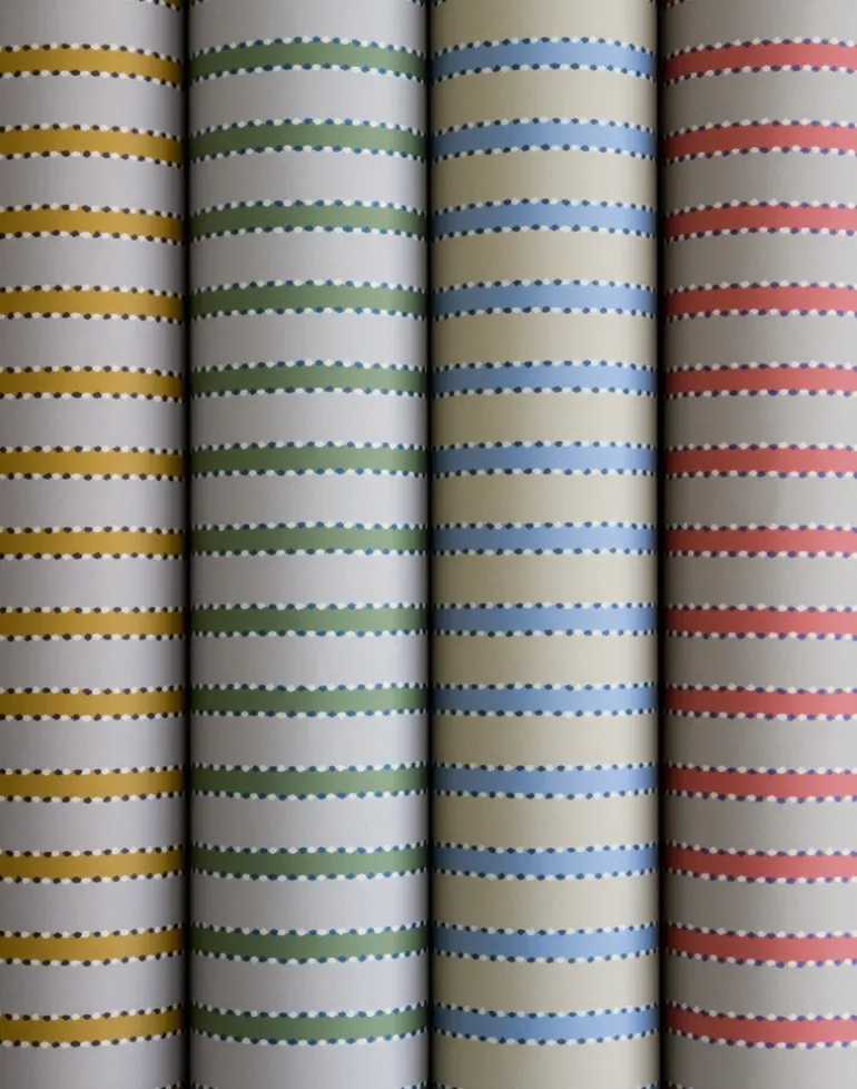 Stitched Stripe, Mustard