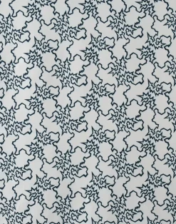 Storm Fabric, Rainforest on White