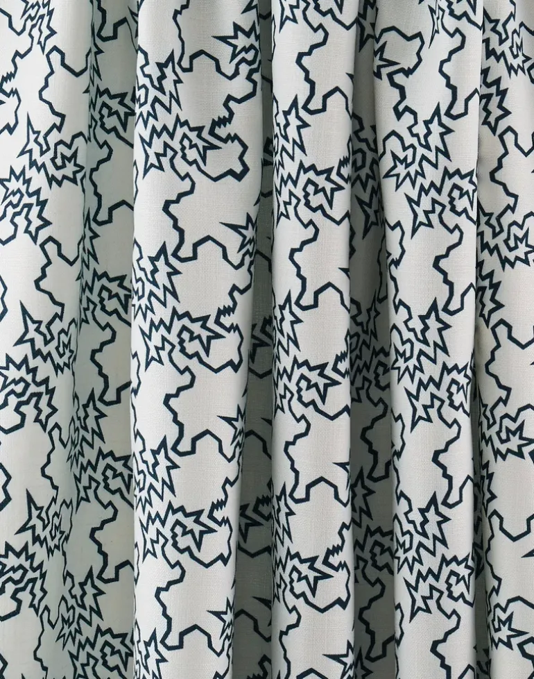 Storm Fabric, Rainforest on White