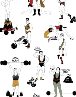 Strong Man Wallpaper, Color