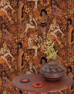 Summer of Love Wallpaper, Acapulco Gold