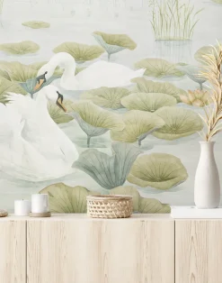 Swan Lake Mural, Green