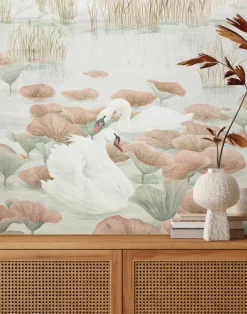 Swan Lake Mural, Terracotta
