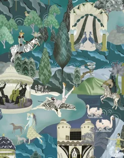 THE ART DECO HILLS AQUA