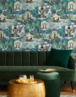 THE ART DECO HILLS AQUA