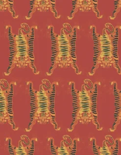 Tibetan Tiger, Burnt Orange