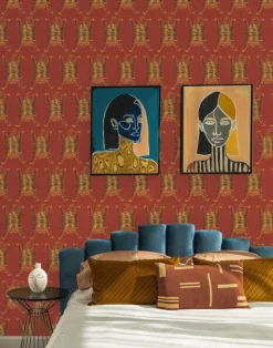 Tibetan Tiger, Burnt Orange