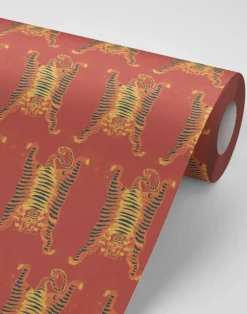 Tibetan Tiger, Burnt Orange