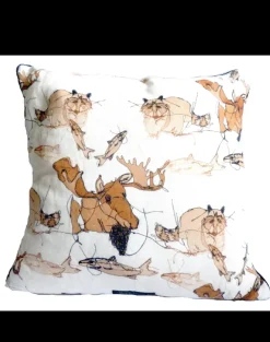 Tobyboo Stanley Linen Cushion Cover