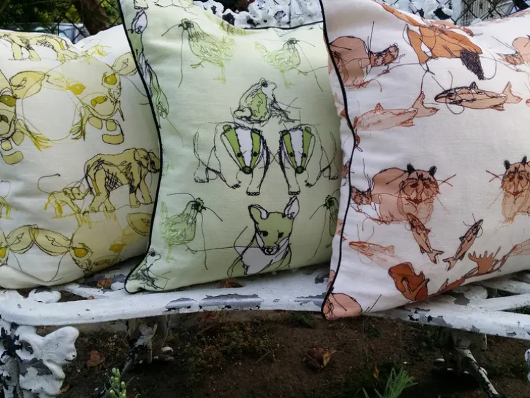 Tobyboo Stanley Linen Cushion Cover