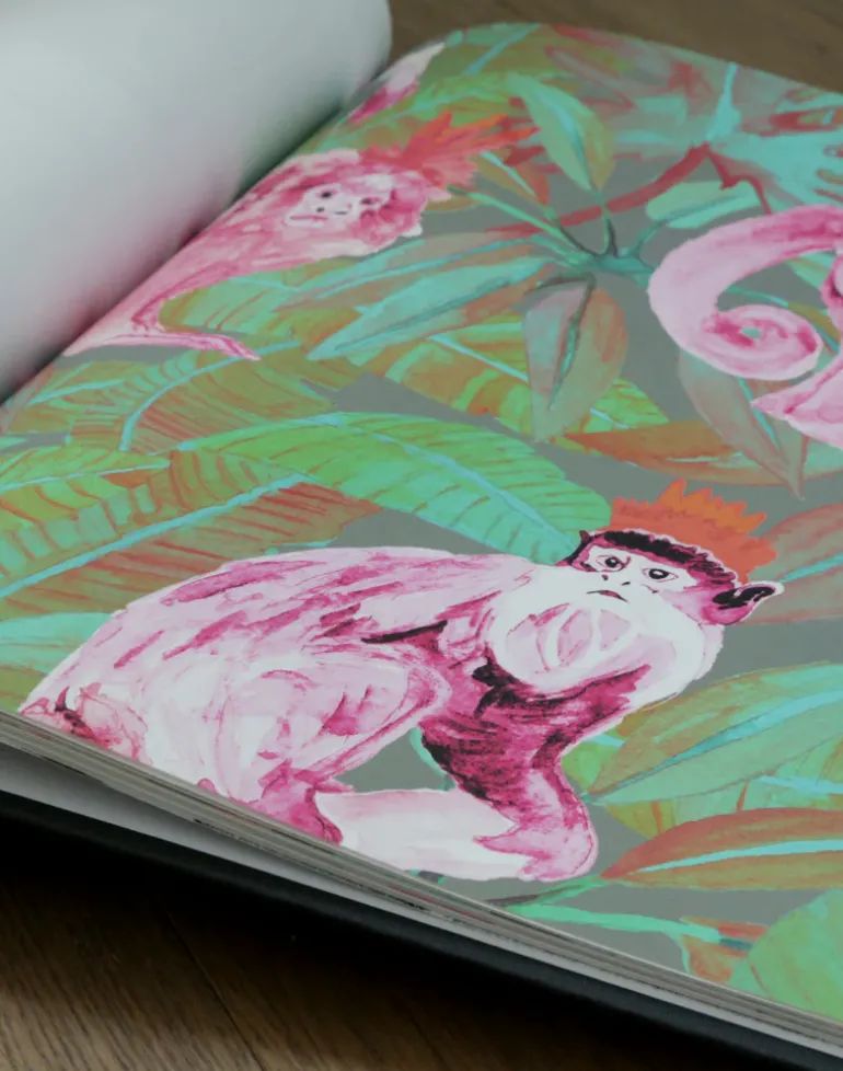 Tribu, Pink & Green Monkeys