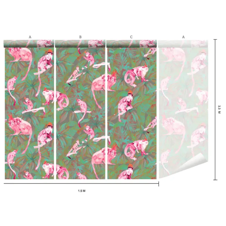 Tribu, Pink & Green Monkeys