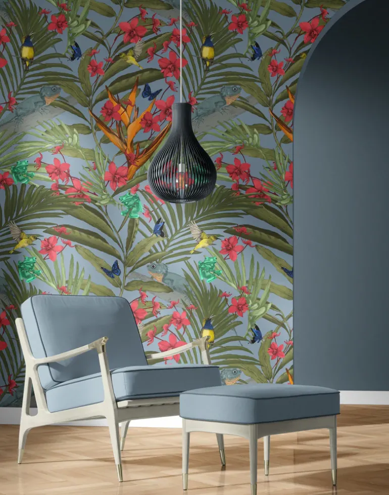 Tropicana, Fresh Green on Steel