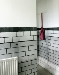 Tube Station Tiles, White