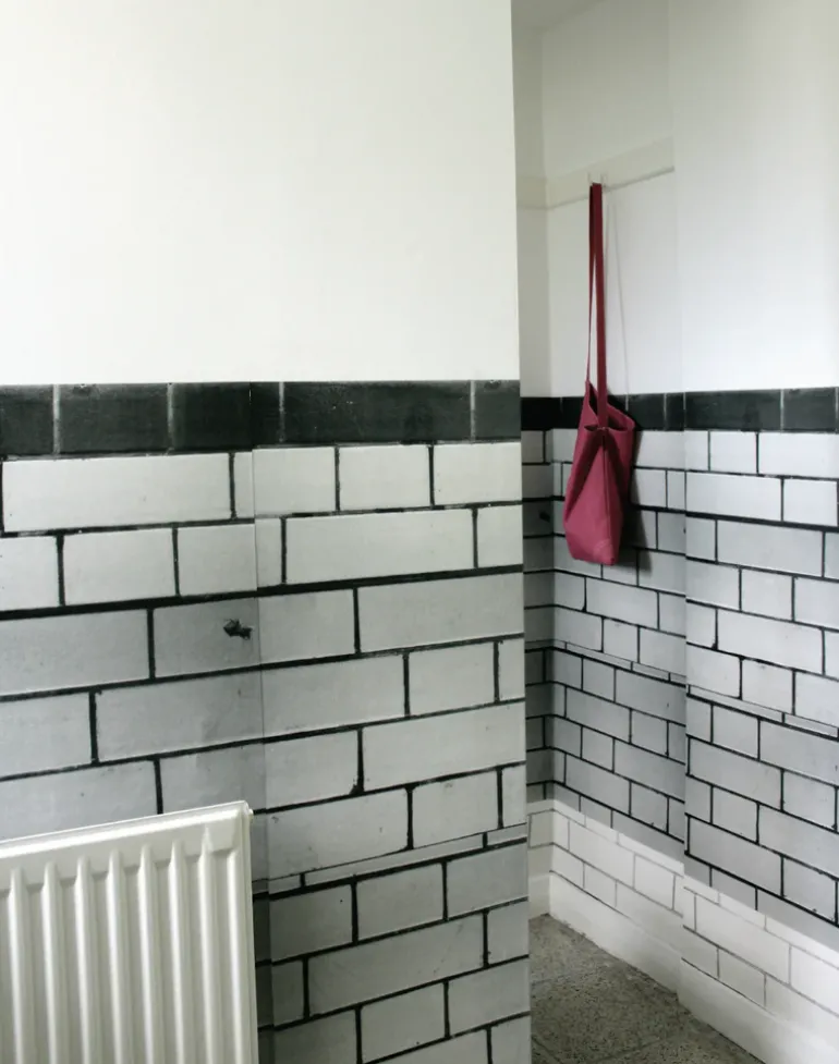 Tube Station Tiles, White