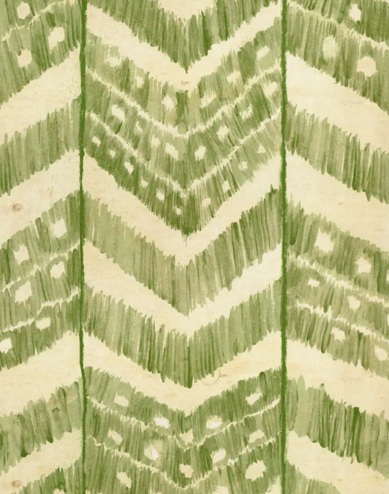 Turkish Ikat, Foliage