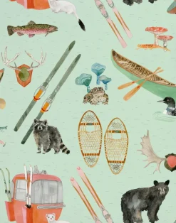 Upstate Camp, Mid Century