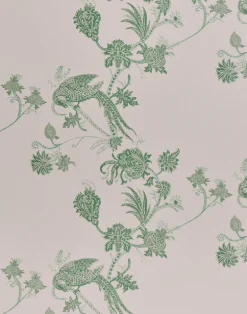 Vintage Bird Trail, Plaster/Green