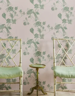 Vintage Bird Trail, Plaster/Green