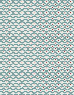 Wiggly Squiggly, Blue and Red - SMALL SCALE