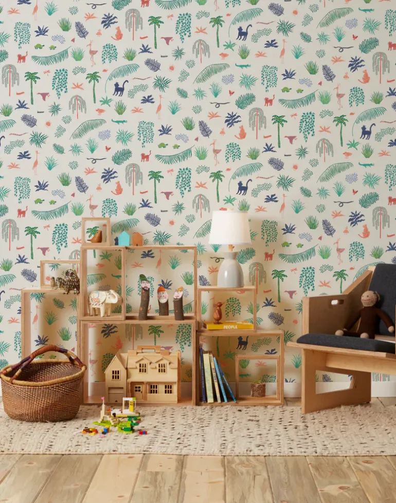 Wild, Bright on Light Grey