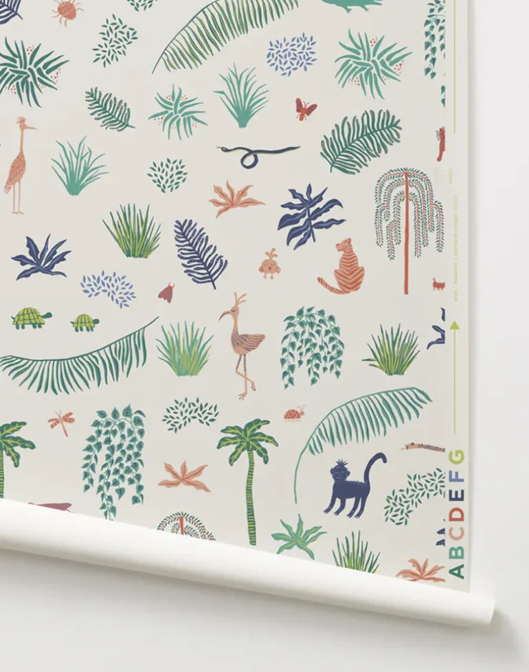 Wild, Bright on Light Grey