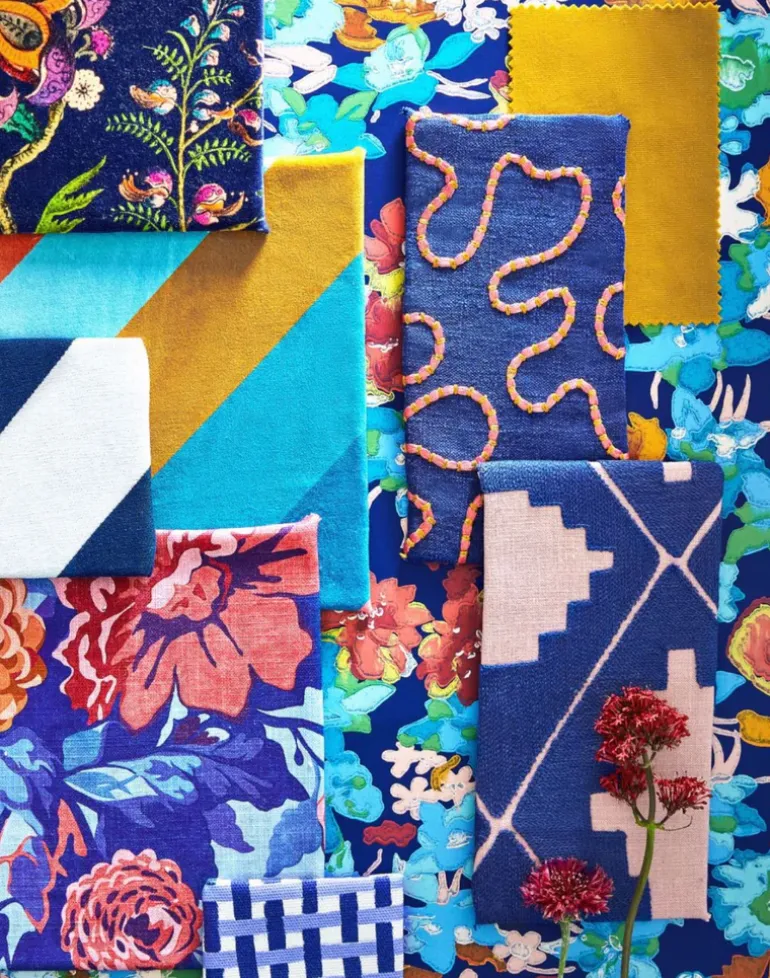 Wildflower Meadow, Lapis/Carnelian/Aquamarine