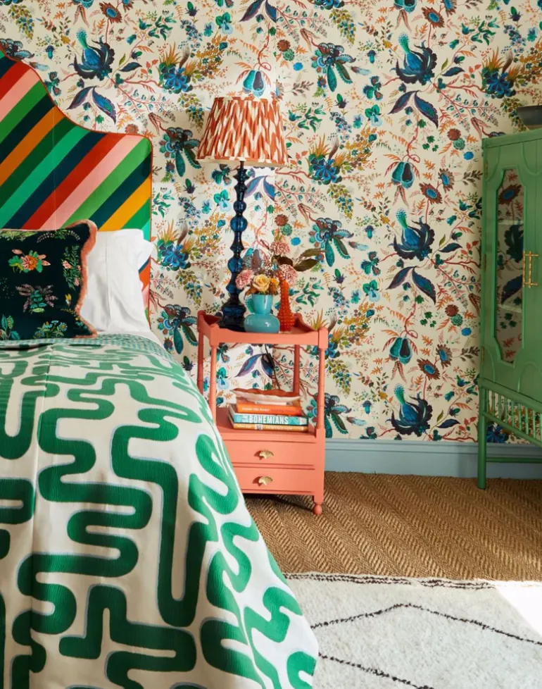 Wonderland Floral, Lapis/Emerald/Carnelian