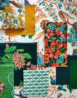 Wonderland Floral, Lapis/Emerald/Carnelian