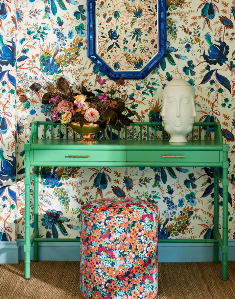 Wonderland Floral, Lapis/Emerald/Carnelian