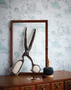 Woodlands Wallpaper in Blue