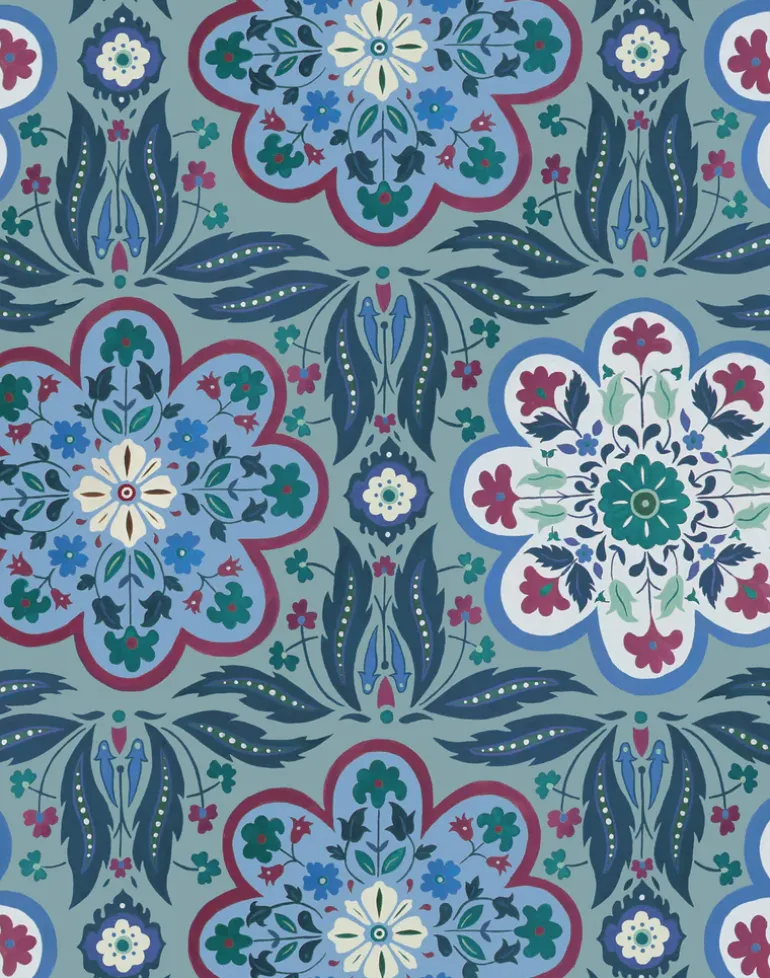 Zouak, Moroccan Blue